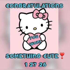 🥰You won❣️no cancellations or returns😉 1/27/26